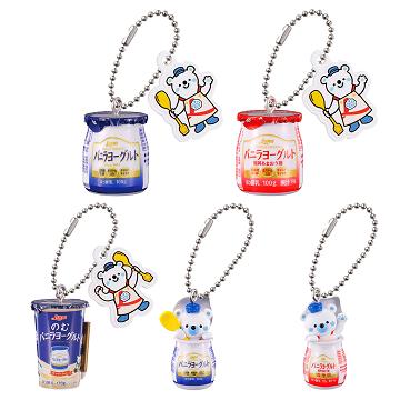 BANDAI（バンダイ） 日本ルナ バニラヨーグルト ミニチャーム 全5種