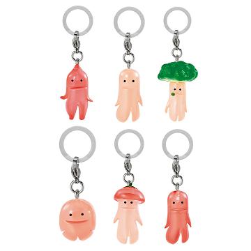 BANDAI（バンダイ） ウインナー星人 めじるしアクセサリー 全6種セット