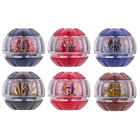 BANDAI（バンダイ） 仮面ライダーゼッツ GPライダーカプセム01 全6種