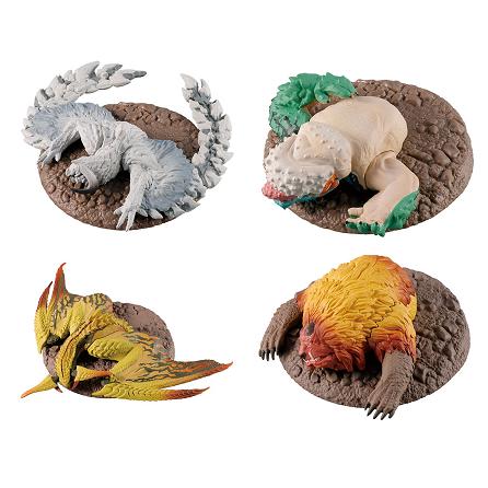 BANDAI（バンダイ） モンスターハンター 捕獲し隊4 全4種セット コンプ