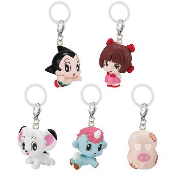 BANDAI 手塚治虫キャラクター めじるしアクセサリー 全5種セット