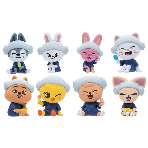 SKZOO サウナフィギュア 8体フルコンプ×2セット BANDAI SKZOO サウナフィギュア 全8種セット コンプ