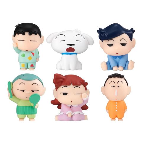BANDAI ねぐせついてるよ。 クレヨンしんちゃん 全6種セット
