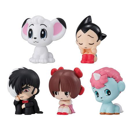 手塚治虫キャラクターフィギュア 5体セット BANDAI（バンダイ） 手塚治虫キャラクター まちぼうけ 全5種セット