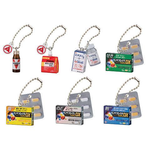 BANDAI（バンダイ） アリナミン製薬 ミニチュアチャーム 全7種セット