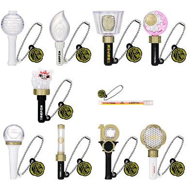 ミュージカル刀剣乱舞　ミニチュアペンライトチャーム　全種類 公式グッズとして発売された歴代ペンライトをミニチュア化