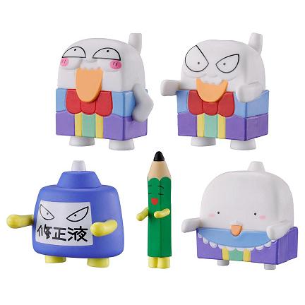 ならぶんです　セット売り（バラ売り可能） BANDAI（バンダイ） ケシカスくん ならぶんです。 全5種セット コンプ