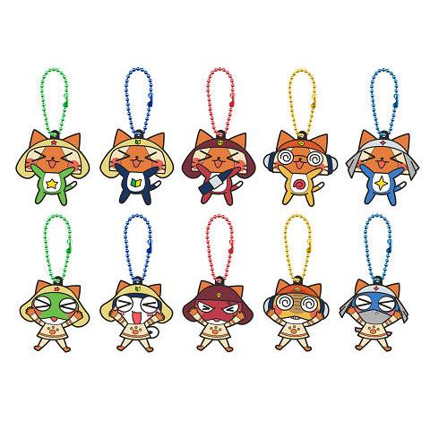 モンスターハンター ケロロ軍曹 マスコット 大量セット 〇。新商品情報。〇 モンスターハンター×ケロロ軍曹 にょきんと