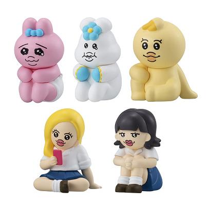 BANDAI（バンダイ） おぱんちゅうさぎ＆んぽちゃむ まちぼうけ 全5種