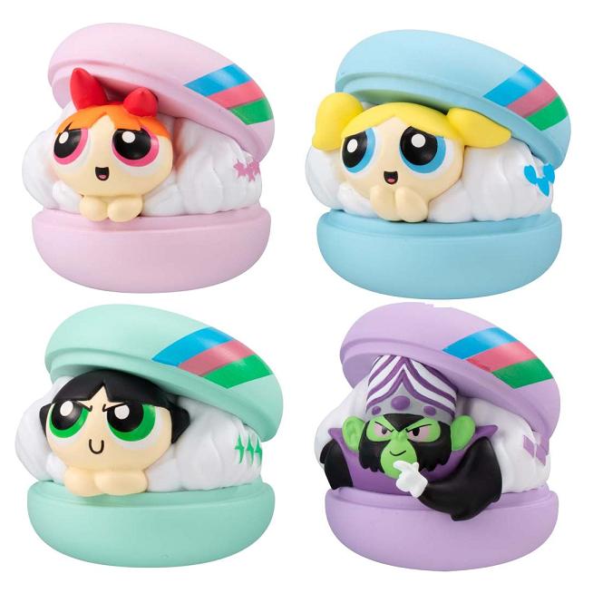 BANDAI（バンダイ） パワーパフ ガールズ きゃらまかろん 全4種セット