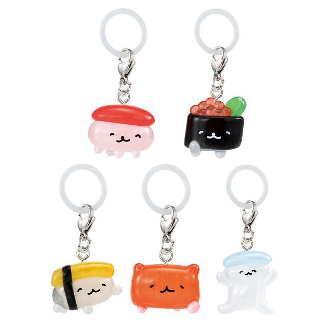 BANDAI（バンダイ） おしゅしだよ めじるしアクセサリー 全5種セット