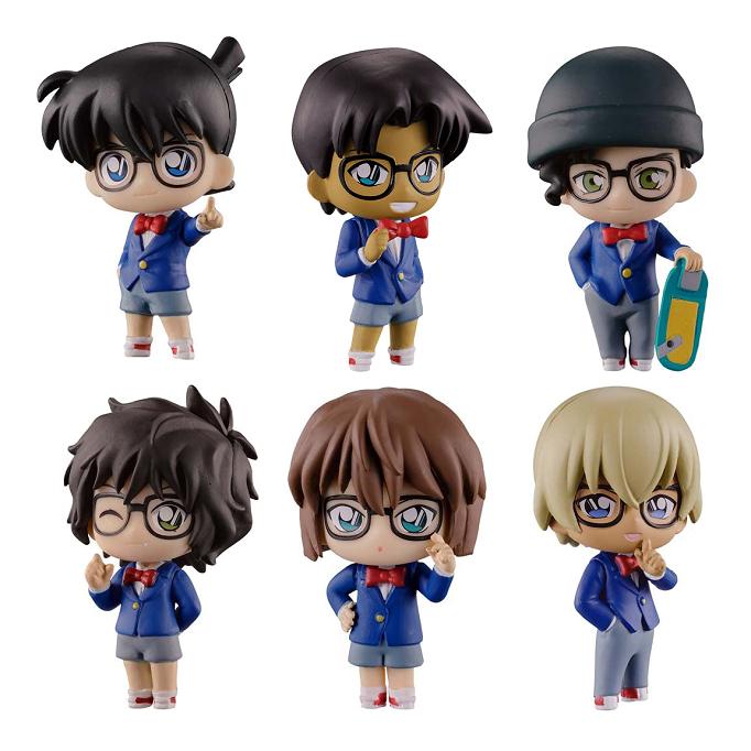 BANDAI（バンダイ） 名探偵コナン コナン隊 プラス 全6種セット コンプ