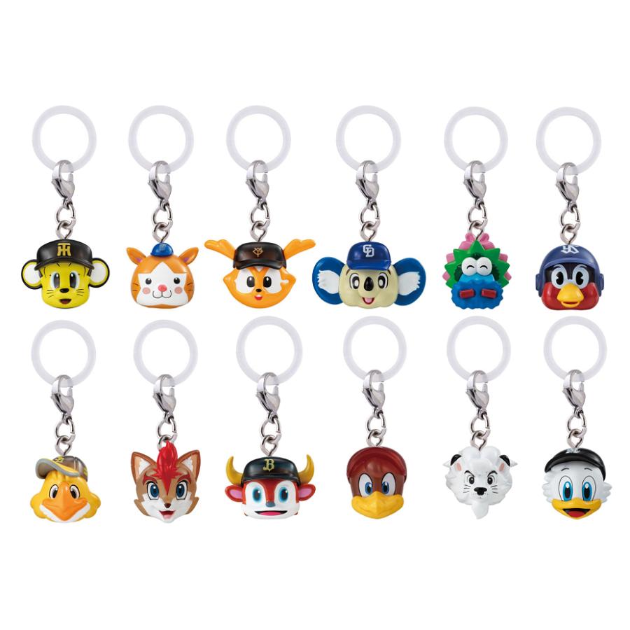 プロ野球マスコット めじるしアクセサリー 全12種セット コンプ コンプリートセット（Yahoo!・アミュームショップ）