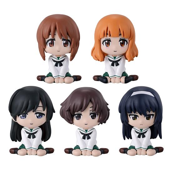 BANDAI（バンダイ） まちぼうけ ガールズ＆パンツァー 全5種セット