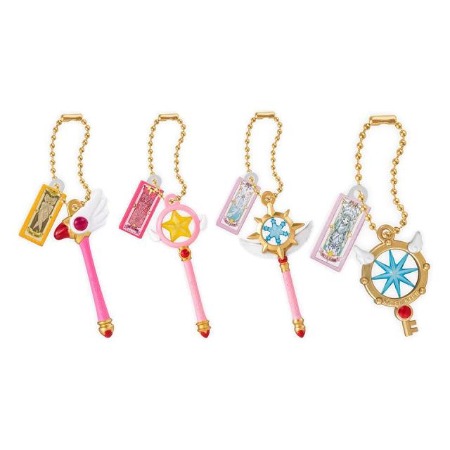BANDAI（バンダイ） カードキャプターさくら ミニチュアチャーム 全4種