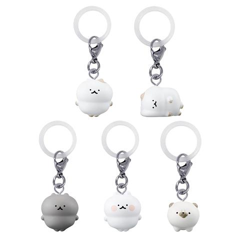ねこがんばらない めじるしアクセサリー 全5種セット コンプ コンプリートセット（Yahoo!・アミュームショップ）