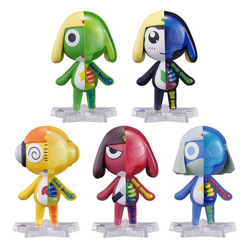 BANDAI（バンダイ） すきゃらとん ケロロ軍曹 全5種セット コンプ