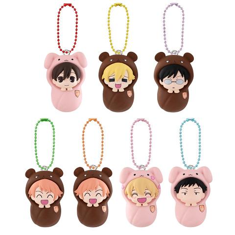 桜蘭高校ホスト部 おくるみマスコット 全7種セット コンプ コンプリートセット（Yahoo!・アミュームショップ）