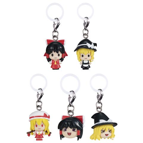 BANDAI（バンダイ） 東方Project めじるしアクセサリー 全5種セット