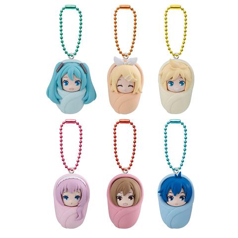 BANDAI（バンダイ） 初音ミク ばぶミク！おくるみスイング 全6種セット