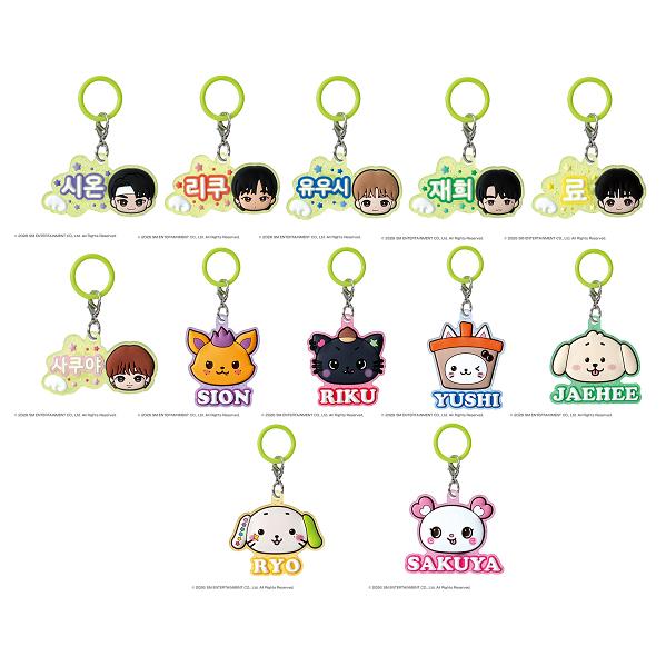 BANDAI（バンダイ） NCT WISH ぷっくりめじるしアクセサリー 全12種