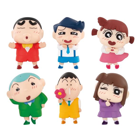BANDAI（バンダイ） クレヨンしんちゃん すきすき！マスコット 全6種