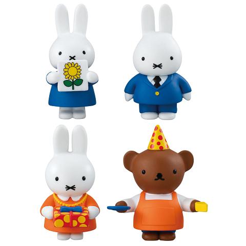 希少　ミッフィー　コレクション　フィギュア　全種類コンプリート　セット BANDAI（バンダイ） miffy シーンコレクション おかあさんのお