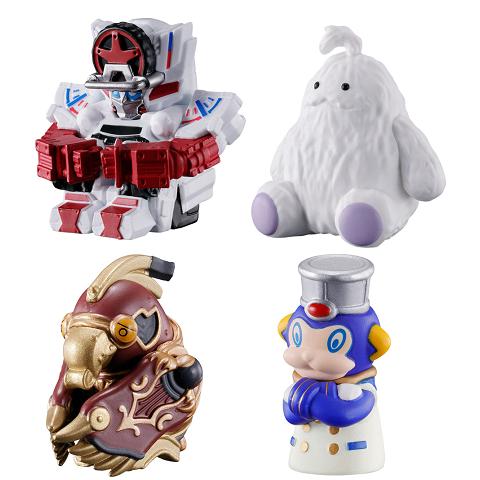 BANDAI（バンダイ） まちぼうけ スーパー戦隊のおともだち 全4種セット
