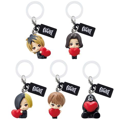 GLAY ランダムホテルキーホルダー 全10種類 コンプセット BANDAI（バンダイ） GLAY めじるしアクセサリー 全5種セット コンプ