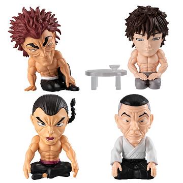 BANDAI（バンダイ） 刃牙 すわらせ隊ッッ!! 全4種セット コンプ