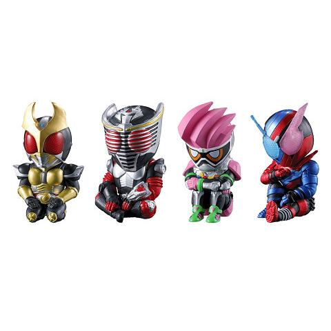 BANDAI（バンダイ） まちぼうけ 仮面ライダーの場合 その4 全4種セット