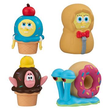 BANDAI（バンダイ） スポンジ・ボブ もぐもぐかくれんぼ 全4種セット