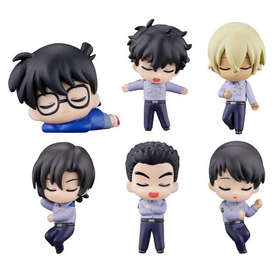 BANDAI（バンダイ） 名探偵コナン ねむらせ隊3 全6種セット コンプ
