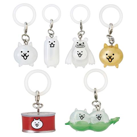 BANDAI（バンダイ） にゃんこ大戦争 めじるしアクセサリー 全6種セット
