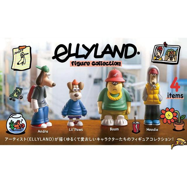 コレクションフィギュアコンプリートセット ELLYLANDフィギュアコレクション カプセル版 全4種セット コンプ
