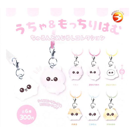 うちゃ＆もっちりはむ ちゅるんとめじるしコレクション 全6種セット
