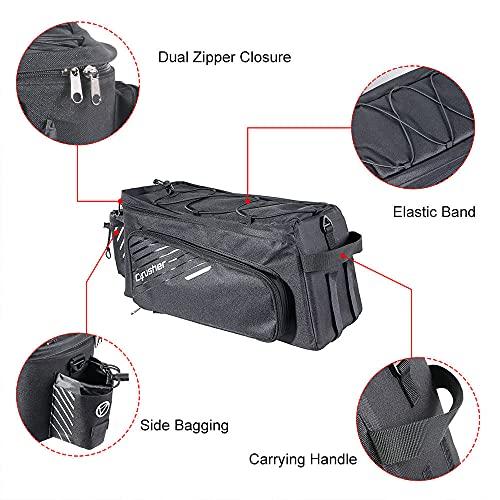 本日価格！！ サイラッシャーSR 100リヤラックバイクバッグバイクパニアバッグ大容量防水バッグ 【PE8112846682】(28317円)