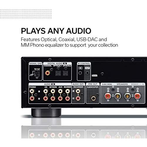 Denon PMA-600 NEステレオインテグレーテッドアンプ|Bluetooth接続|70W×2チャンネル|内蔵DAC、フォノプリアンプ|アナログモード|高機能超大電流 テレビ、オーディオ、カメラ オーディオ機器 オーディオアンプ