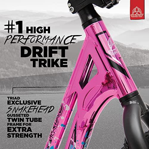 「人气商品」 TRIADカウンターメジャー・プロドリフトトライク、ドリフト用18インチビッグホイールスライダー、プレミアム品質、耐久性のある後輪、2ポジション調整バケッ 【A1884736323】(65785円)