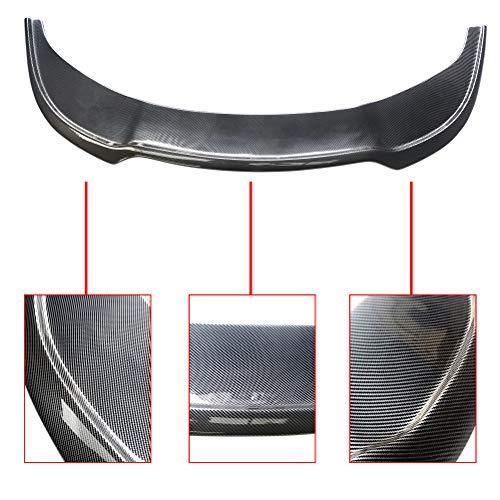 NINTE 2015-2022クライスラー300 300 C 300 S SRTバンパー用一体型フロントリップ、カーボンファイバー調PPバンパースポイラースプリッター SRTバンパー用一体型フロントリップ、カーボンファイバー調PPバンパースポイラースプリッター NINTE S 300 C 300 2015-2022クライスラー300