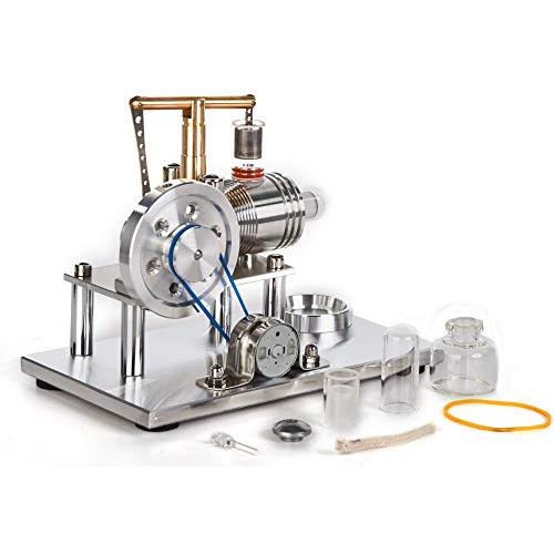 サニーテック熱風スターリングエンジンモータースパークギャップテスラコイル人工雷発電機SC 02 M-WH 12 知育玩具