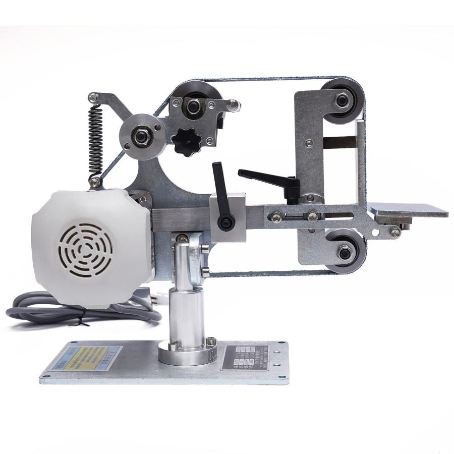 【通常品】 研磨ベルトマシンベルトサンダーポリッシャー研削盤ブラシレスモーター付小型縦・横家庭用ブラシレスベルト機械研磨・研磨定角開口V 【MYK1956867300】(68303円)