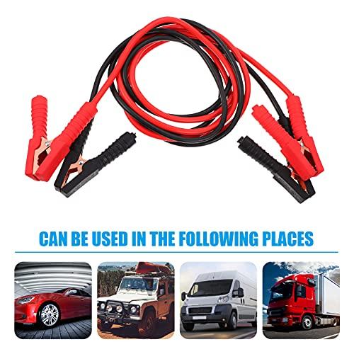ULTECHNOVO 2 pcs Heavy Duty Car Booster Jumper Cables Car Battery Wire