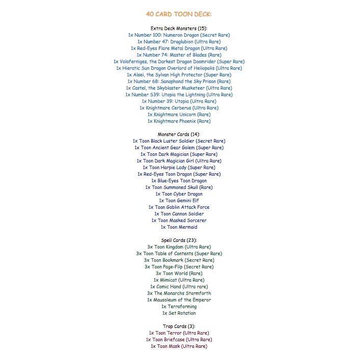 【２点セット】 遊戯王 トゥーンデッキ 【SKC1241215281】(43324円)