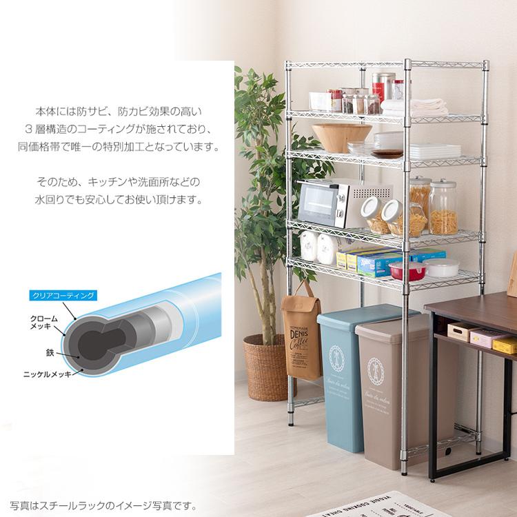 Luminous スチールラック ラック サポート棚 落下防止 スチール