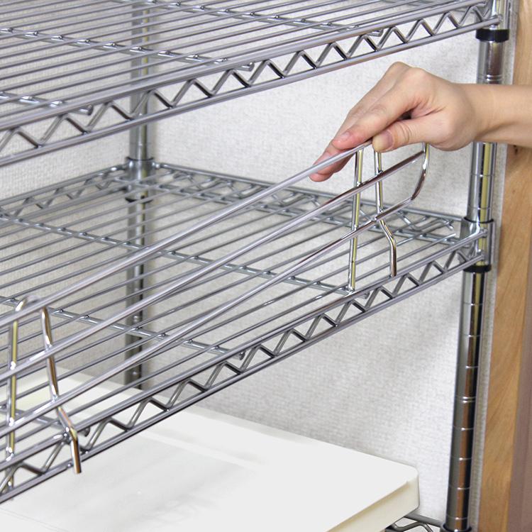 Luminous スチールラック ラック サポート棚 落下防止 スチール