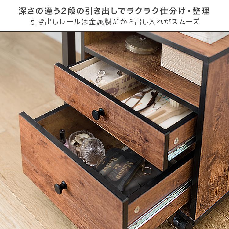 DOSHISHA 2点セット パソコンデスク 引き出し おしゃれ 120cm DOSHISHA 2点セット パソコンデスク 引き出し おしゃれ 120cm