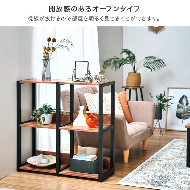 最終　古道おしゃれな木材ディスプレイ早い者勝ち 現在庫分☆限定SALE中】 木製ショーケース（3段棚） _PP02 10428