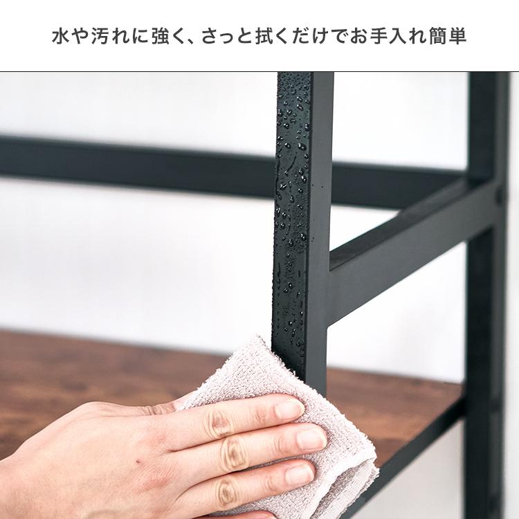 DOSHISHA 【最終価格！！】ラック 棚 木製 おしゃれ 玄関 幅40 6