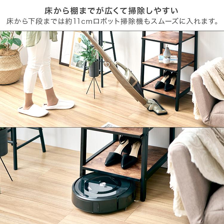 DOSHISHA ハンガーラック 木製 おしゃれ 玄関 スリム 幅40